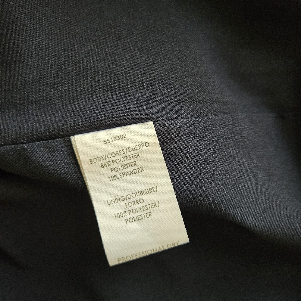Kay Unger column gown, size 10, Prussian blue - Picture 11 of 14